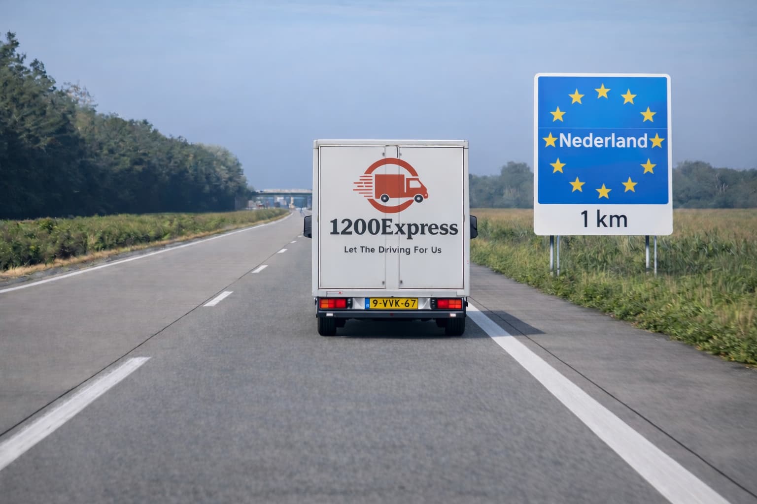 1200 Express bezorgwagen