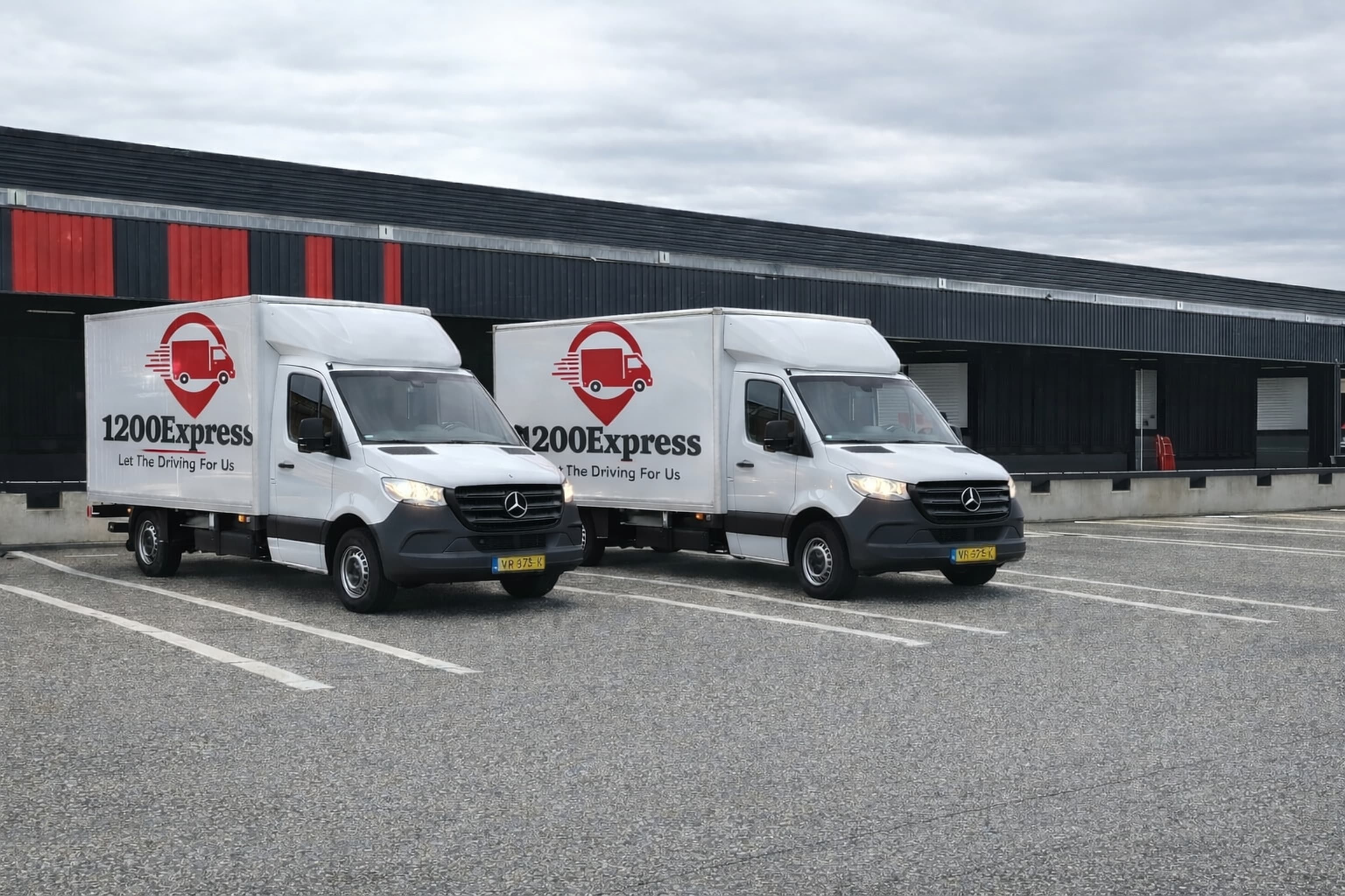 Bedrijf of magazijn ingang